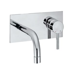 Exposed Part Kit Of Single Lever Basin Mixer Wall Mounted