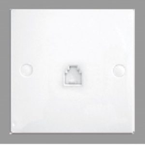 X5 1G 4 Wire Telephone Socket