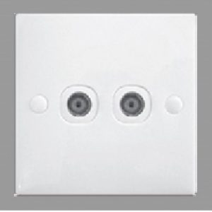 X5 2G 75 Ohm Television Outlet