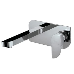 Exposed Part Kit Of Single Lever Basin Mixer Wall Mounted