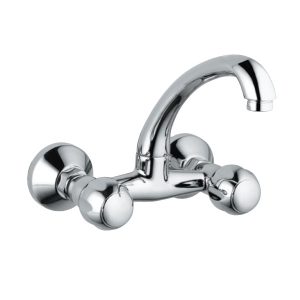 Sink Mixer with Swinging Spout