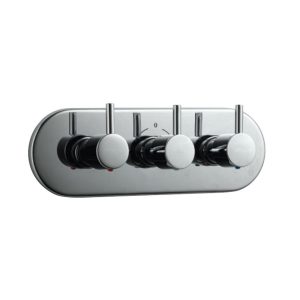 Concealed 4-Way Diverter Set