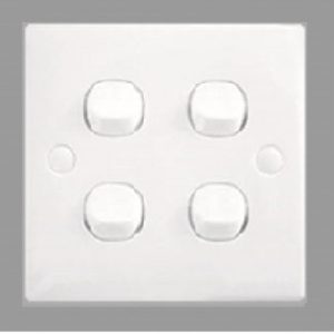 X5 2 Way 4 Gang 10A Switch