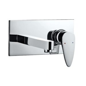 Exposed Part Kit Of Single Lever Basin Mixer Wall Mounted